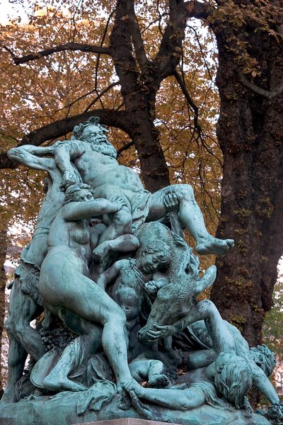 Der Triumph des Silenus von Aime Jules Dalou